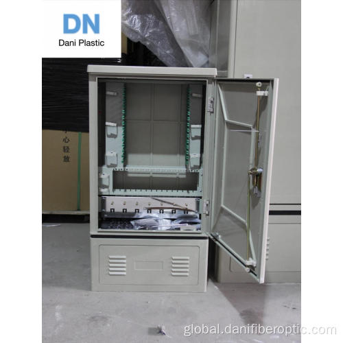 Fibre Optic Cabinet Checker 144 Core SMC Outdoor Fiber Optic Cabinet Supplier